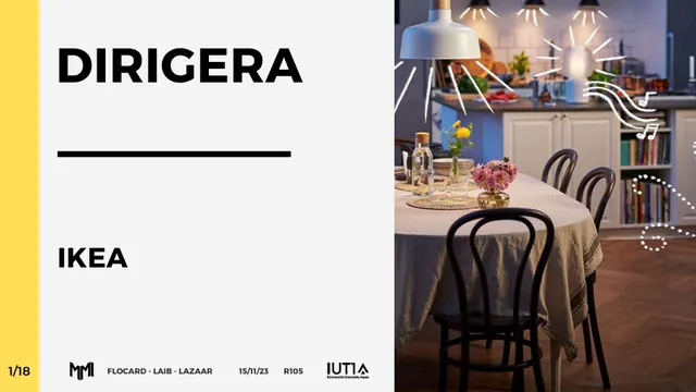 Campagne de lancement Projet Dirigera